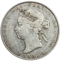 CANADA: Victoria, 1837-1901, AR 50 cents, 1894. F