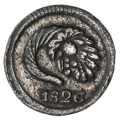 COLOMBIA: Nueva Granada, 1837-1850, AR 1/4 real, Popayan, 1846. VF