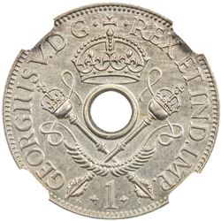 NEW GUINEA: George V, 1910-1936, penny, 1929. NGC PF63