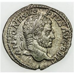 ROMAN EMPIRE: Caracalla, 198-217 AD, AR denarius (2.95g