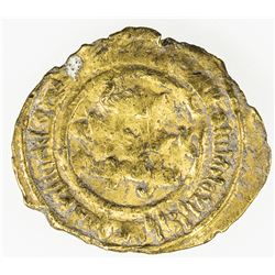 FATIMID: al-Zahir, 1021-1036, AR 1/4 dinar (0.96g), Siqilliya, AH423. VF