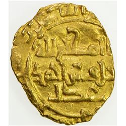 SAFFARID: Khalaf b. Ahmad, 963-964, AV fractional dinar (0.82g), Sijistan, DM. VF-EF