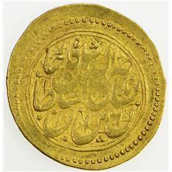 QAJAR: Nasir al-Din Shah, 1848-1896, AV toman (3.42g), Tehran, AH1277. F