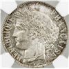 Image 1 : FRANCE: Third Republic, AR franc, 1887-A. NGC MS64