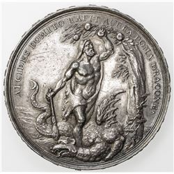 GREECE: AR medal, 1690. EF