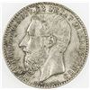 Image 1 : BELGIAN CONGO: Leopold II, 1865-1909, AR franc, 1887