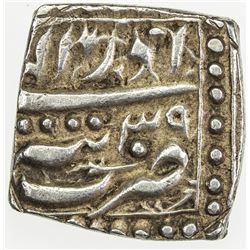 MUGHAL: Akbar I, 1556-1605, AR square rupee (11.30g), Tatta, IE39. EF
