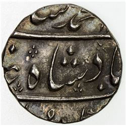 MUGHAL: Muhammad Shah, 1719-1748, AR 1/2 rupee (5.79g), Ahmadabad, year 26. EF