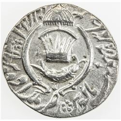 AWADH: Amjad Ali Shah, 1842-1847, AR rupee (11.13g), Lucknow, AH1261 year 3. EF