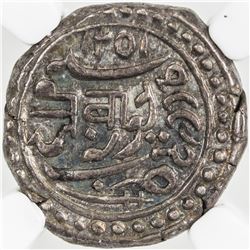 JUNAGADH: Bahadur Khan, 1811-1840, AR kori, Junagadh, AH1251/VS1892. NGC MS63
