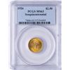 Image 1 : 1926 $2 1/2 Sesquicentennial Commemorative Gold Coin PCGS MS63