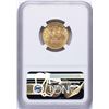 Image 2 : 1893 $5 Liberty Head Half Eagle Gold Coin NGC MS62
