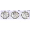 Lot of (3) 1904-O $1 Morgan Silver Dollar Coins