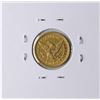 Image 2 : 1852 $2 1/2 Liberty Head Quarter Eagle Gold Coin