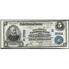 Image 1 : 1902 PB $5 Broadstreet NB of Trenton, NJ CH# 3709 National Currency Note