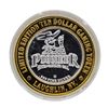 Image 1 : .999 Silver Pioneer Hotel & Gambling Hall $10 Casino Limited Edition Gaming Toke