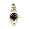 Image 1 : 14KT Yellow Gold and Stainless Steel Ladies Rolex Oyster Perpetual Datejust Wris