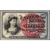 Image 1 : March 3, 1863 10 Cents Fourth Issue Fractional Currency Note