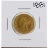1881 $5 Liberty Head Half Eagle Gold Coin