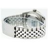 Image 7 : Rolex Men's Stainless Steel Red Vignette Diamond & Ruby Datejust Wristwatch