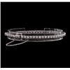 14KT White Gold Ladies 2.10 ctw Diamond Bracelet