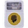 Image 2 : 2008P $100 Australia Year of the Mouse Gold Coin NGC MS69