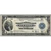 1918 $1 Federal Reserve Bank Note New York