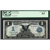 1899 $1 Black Eagle Silver Certificate Note Fr.229 PCGS Choice New 64