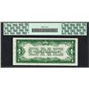 Image 2 : 1928A $1 Funnyback Silver Certificate Note Fr.1601 PCGS Gem New 66PPQ