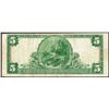 Image 2 : 1902PB $5 Peoples National Bank of Kansas City, KS CH# 9309 National Currency No