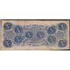 Image 2 : 1862 $10 Confederate States of America Note