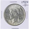 1926-D $1 Peace Silver Dollar Coin