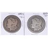 Lot of (2) 1894-O $1 Morgan Silver Dollar Coins