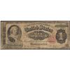 Image 1 : 1891 $1 Martha Washington Silver Certificate Note