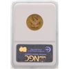 Image 2 : 1901 $5 Liberty Head Half Eagle Gold Coin NGC MS61