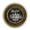 Image 2 : .999 Silver Flamingo Laughlin Nevada $10 Casino Limited Edition Gaming Token