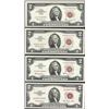 Image 1 : Lot of (4) 1953/1963 $2 Legal Tender Notes