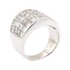 Image 4 : 14KT White Gold 4.00 ctw Diamond Wedding Band