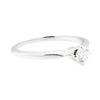 18KT White Gold 0.32 ctw Diamond Ring