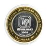 Image 1 : .999 Silver Imperial Palace Las Vegas, NV $10 Casino Limited Edition Gaming Toke
