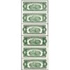 Image 2 : Lot of (6) 1953/1963 $2 Legal Tender Notes Uncirculated