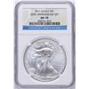 Image 1 : 2011 $1 American Silver Eagle Coin NGC MS70