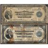 Lot of 1918 $1 & $2 Federal Reserve Bank Notes