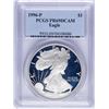 Image 1 : 1996-P $1 American Silver Eagle Proof Coin PCGS PR69DCAM