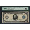 Image 1 : 1914 $50 Federal Reserve Note Philadelphia Fr.1035 PMG Choice Fine 15