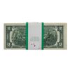 Image 2 : Pack of (100) Consecutive 1976 $2 Federal Reserve Notes New York