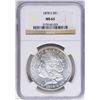 Image 1 : 1878-S $1 Morgan Silver Dollar Coin NGC MS63