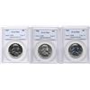Image 1 : Lot of 1957-1959 Proof Franklin Half Dollar Coins PCGS PR66
