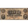 Image 1 : 1855 $5 Bank of Chester, SC Obsolete Note