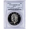 Image 1 : 1973-S $1 Ike Eisenhower Proof Silver Dollar Coin PCGS PR69DCAM